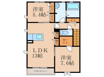 間取図 ロワーブル壱番館