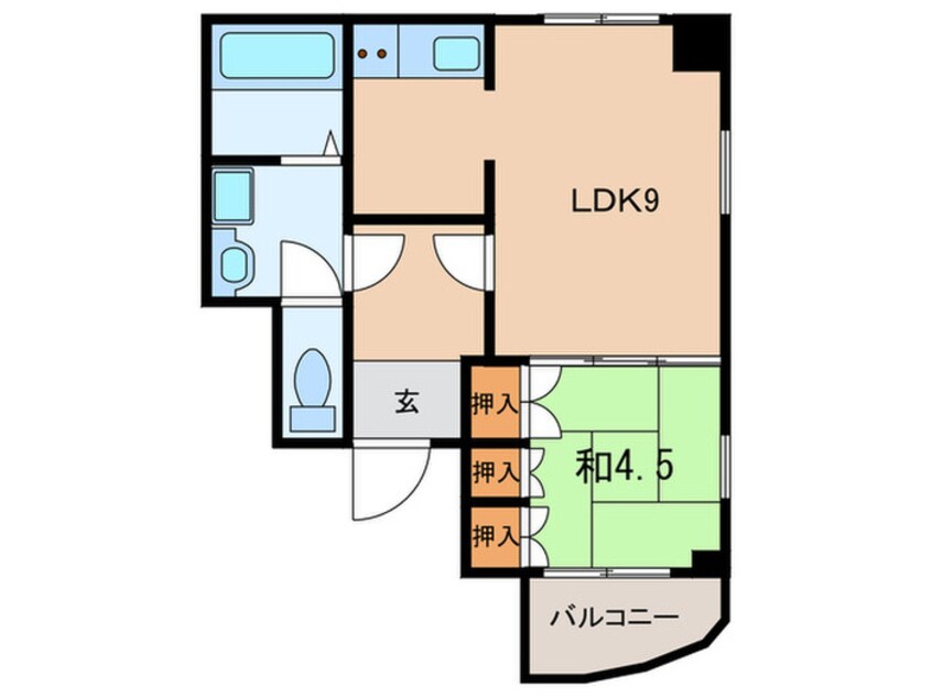 間取図 真鶴ACEビル