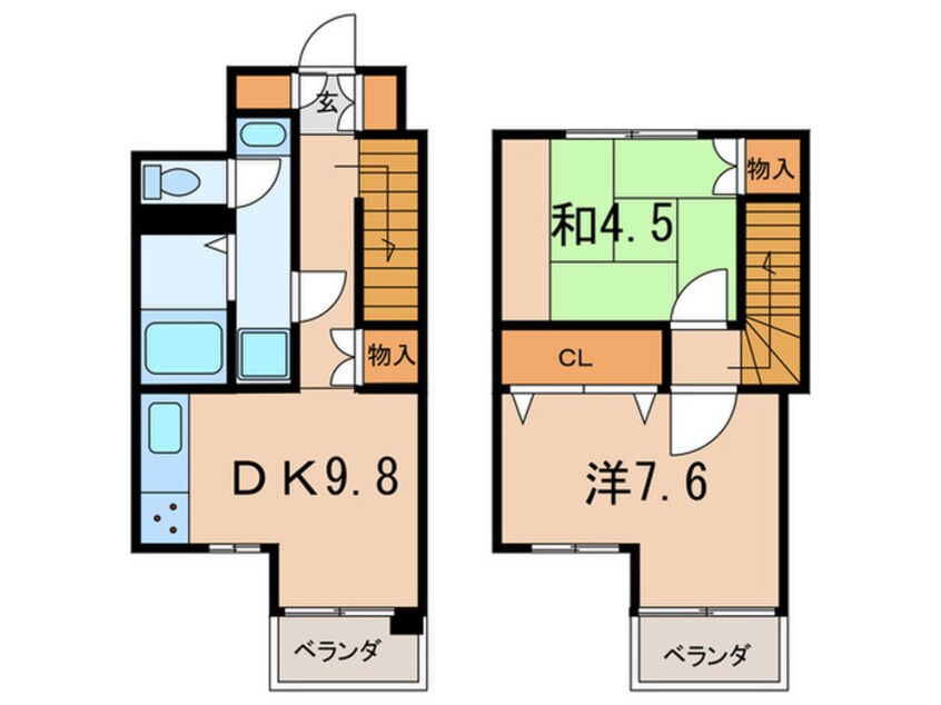 間取図 真鶴ACEビル