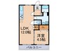 組坂ビル　Ｎ０９ 1LDKの間取り
