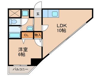 間取図 摩天楼中洲