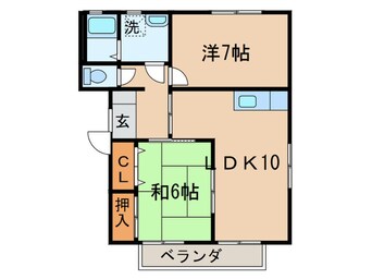 間取図 ハイツ野中