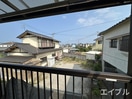 室内からの展望 コ－ポ豊前