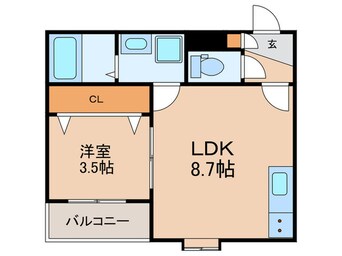 間取図 Riva鳥栖本町