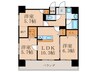 LUX紅梅 3LDKの間取り
