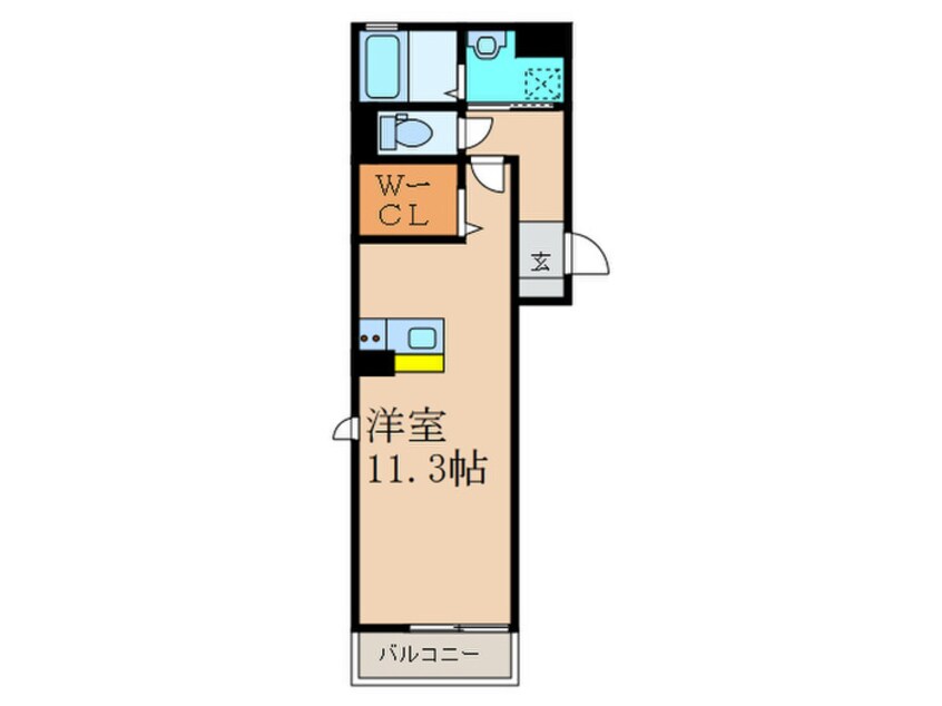 間取図 Ｍ・Ｋ・Ｋ北方