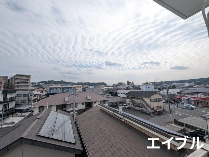 室内からの展望 草牟田ハウス