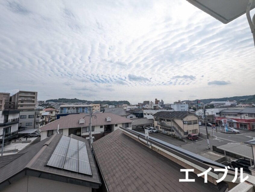 室内からの展望 草牟田ハウス