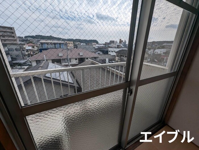 室内からの展望 草牟田ハウス