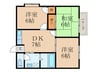 エクセルアート 3DKの間取り