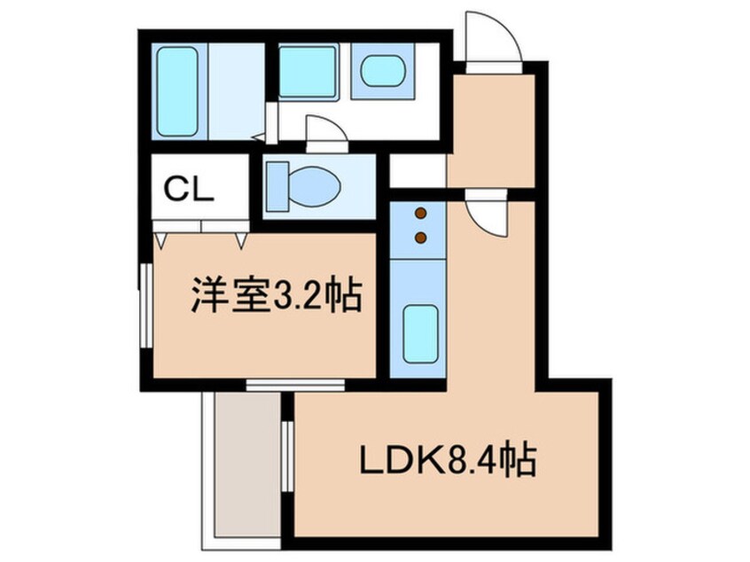 間取図 Q-STAGE和白