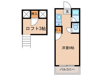 間取図 ソフィア松香台Ⅱ