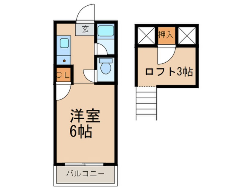 間取図 ソフィア松香台Ⅱ