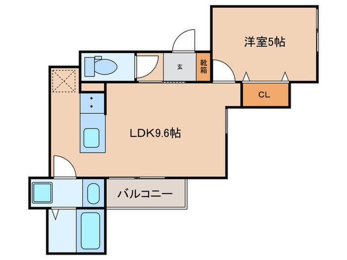 間取り図 仮）Cherim南福岡Ⅴ