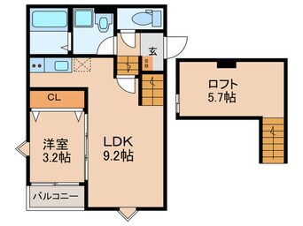 間取図 ポラリス鳥栖駅南