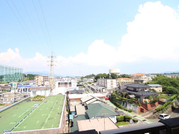 室内からの展望 ルシア天神山
