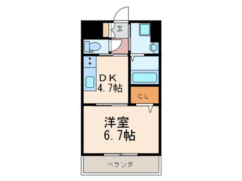 間取図 アースコートＹ‘ｓシティ東神原