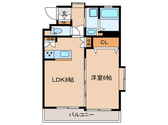 間取図 アヴェニュー武