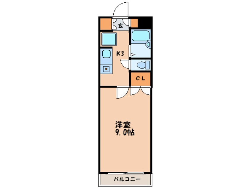 間取図 シャルマンイースト