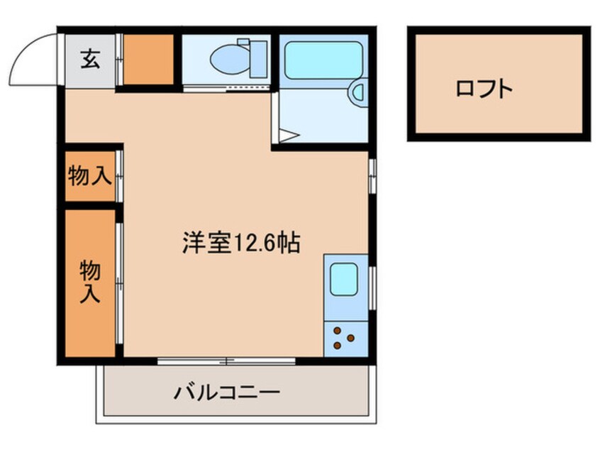 間取図 バルトⅡ