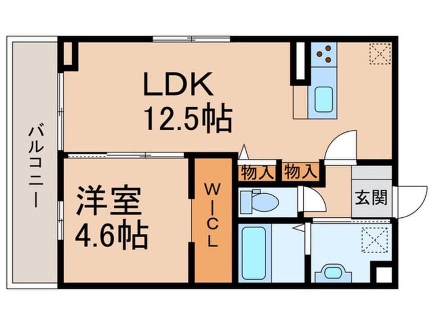 間取図 D-room友田