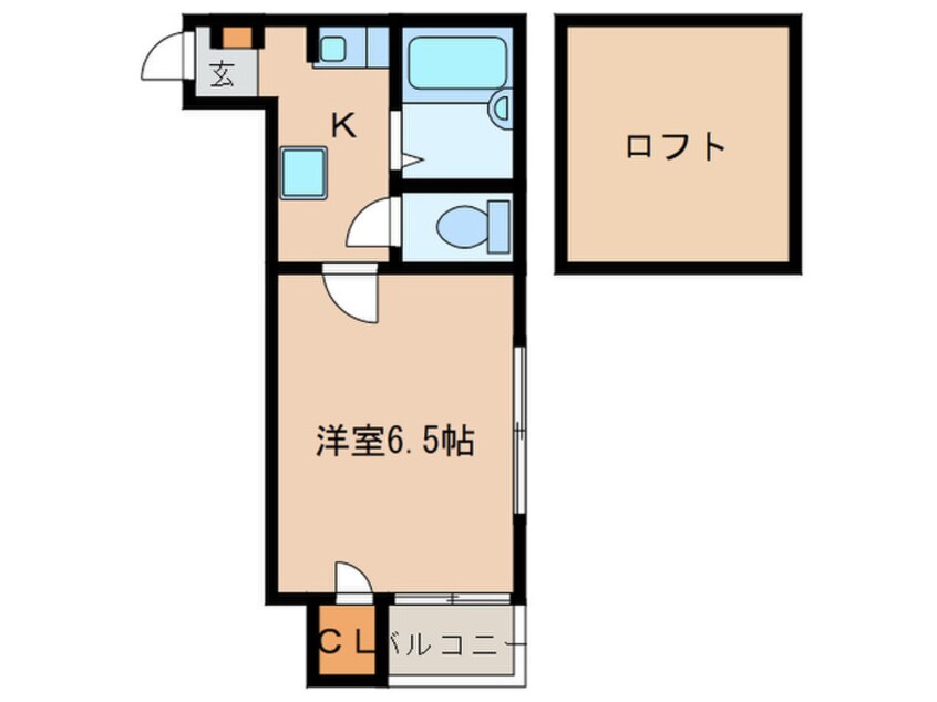 間取図 グランディ－ル西公園