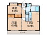 Ｔ－ＦＬＡＴ５８ 2LDKの間取り