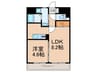 Ｔ－ＦＬＡＴ５８ 1LDKの間取り