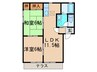 ヴェルドミ－ルＡ棟 2LDKの間取り