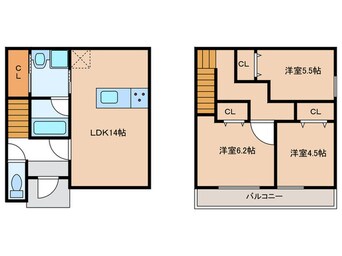 間取図 サンファミール新宮