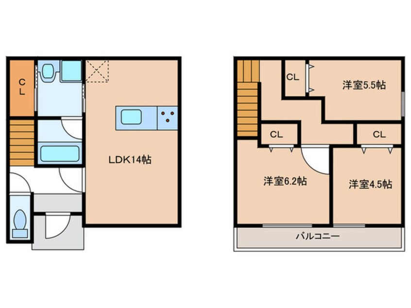 間取図 サンファミール新宮