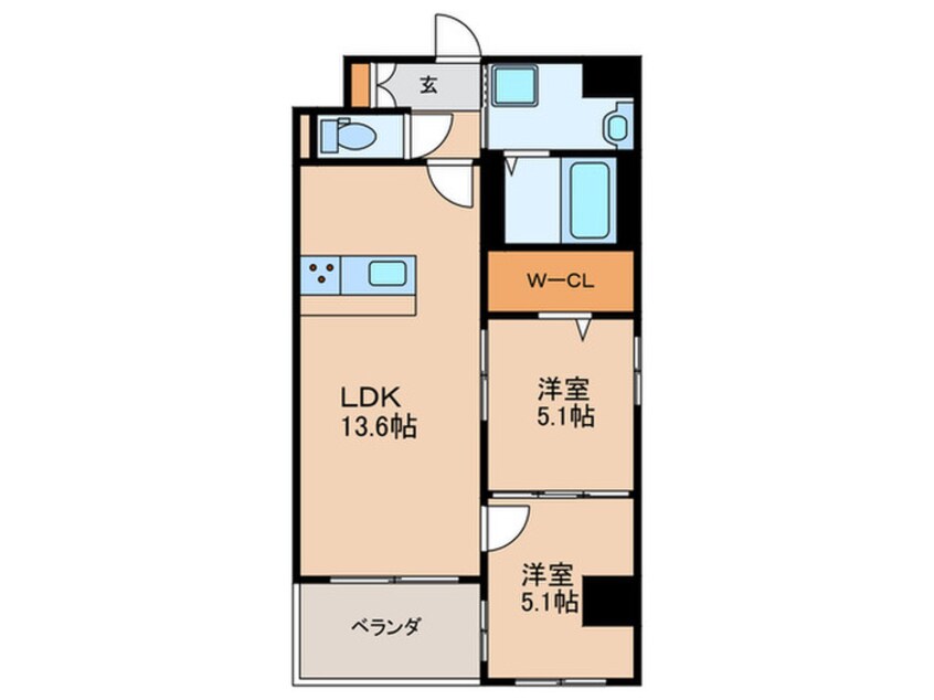 間取図 エクストラ パレス