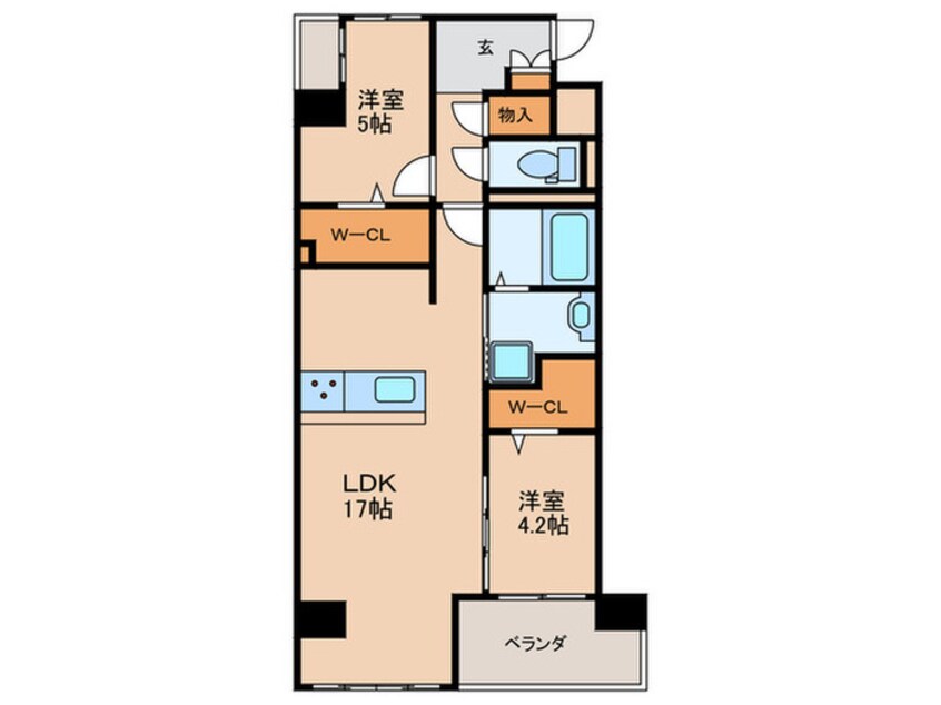 間取図 エクストラ パレス