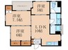 プラスパー高森 3LDKの間取り