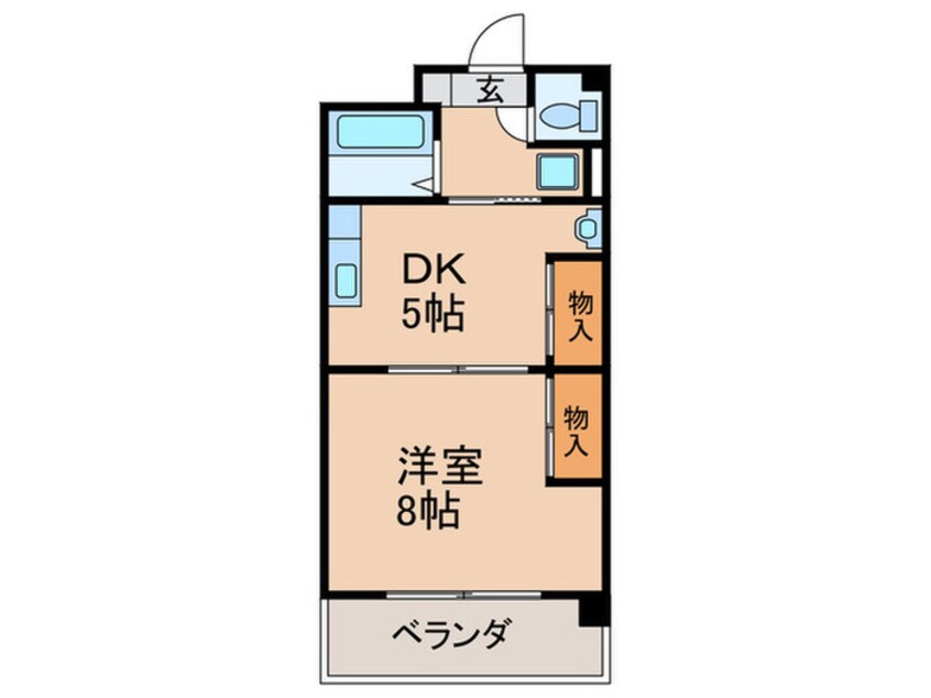 間取図 フォレスト小森野