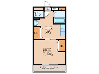 間取図 フォレスト小森野