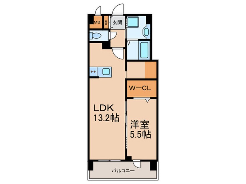 間取図 仮）大楠2丁目ﾌﾟﾛｼﾞｪｸﾄ