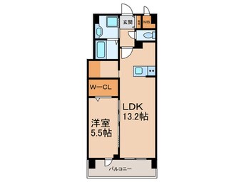 間取図 仮）大楠2丁目ﾌﾟﾛｼﾞｪｸﾄ