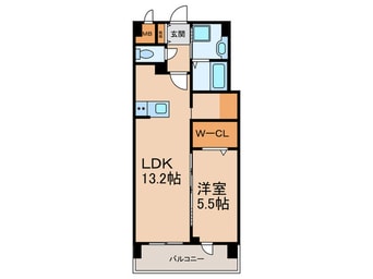 間取図 仮）大楠2丁目ﾌﾟﾛｼﾞｪｸﾄ