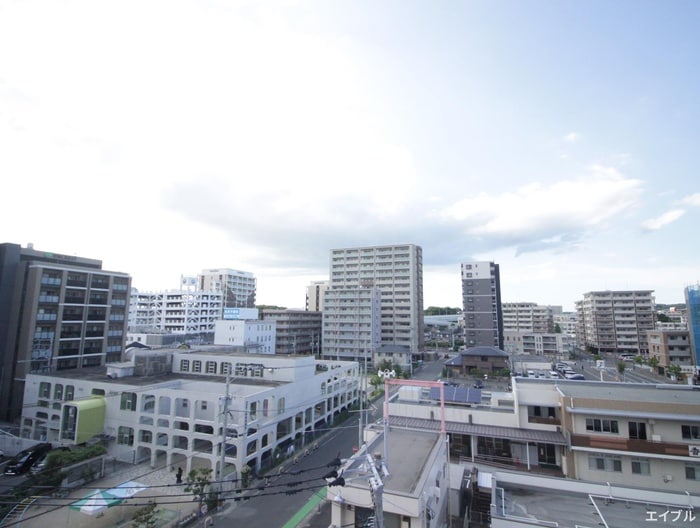 室内からの展望 アートラフィーネ香椎