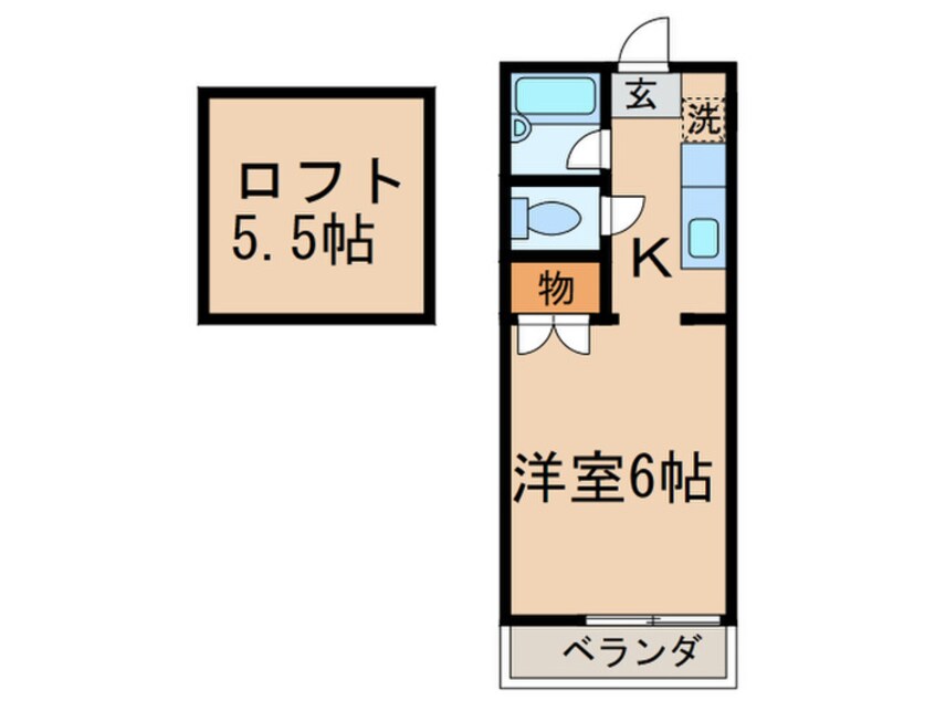 間取図 ファーボ藤原