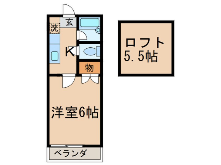間取図 ファーボ藤原