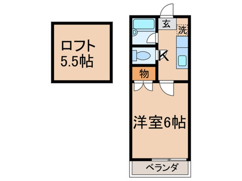 間取図 ファーボ藤原