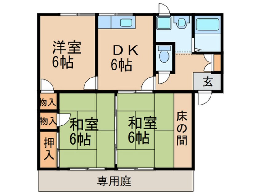 間取図 フレグランス宇美