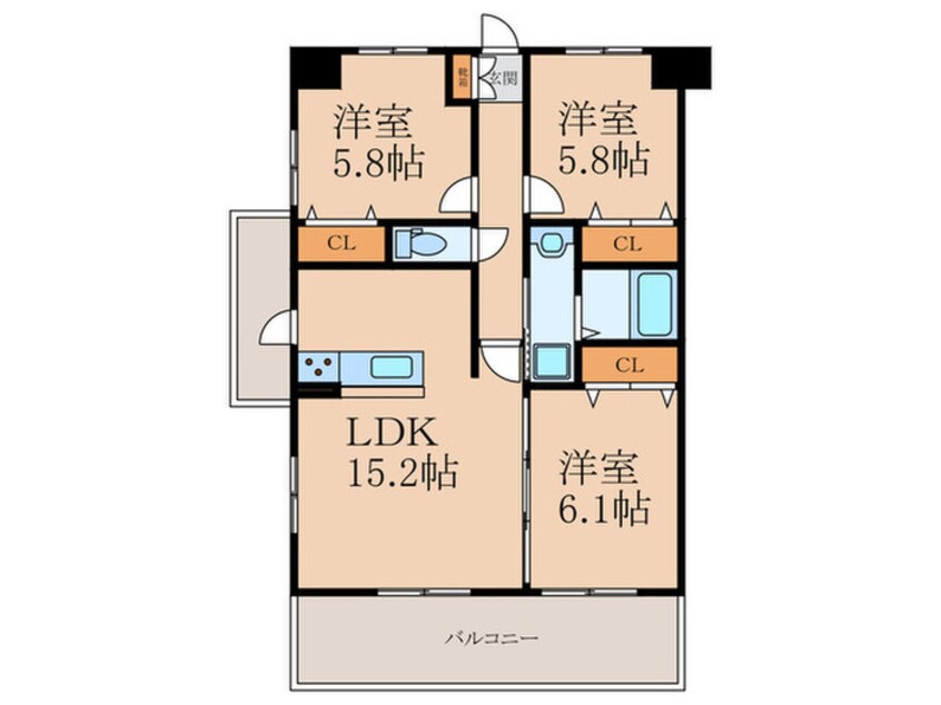 間取図 ＤＡＺＺＬＥ霧ヶ丘