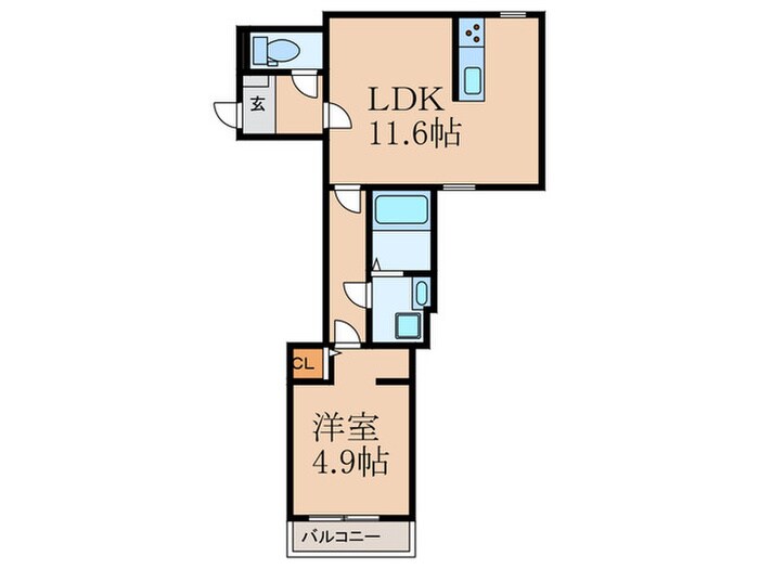 間取り図 仮)ノヴァイフ大野城駅前
