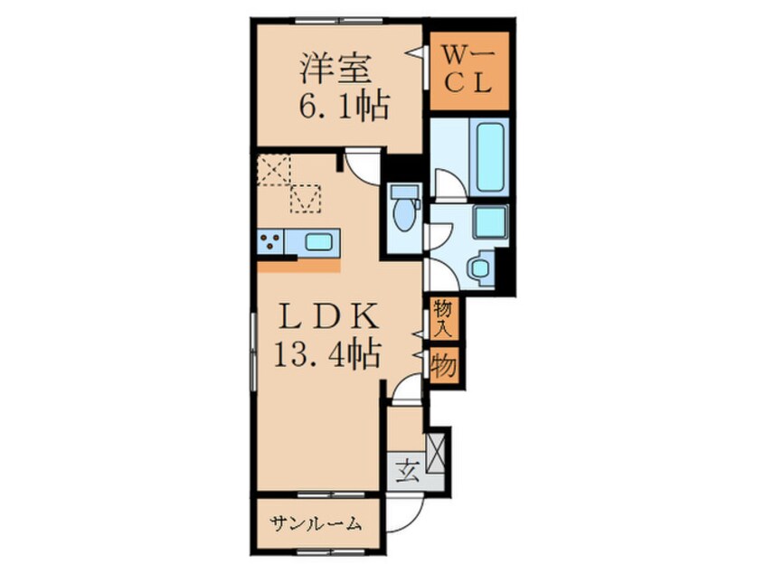 間取図 ベンティスカ