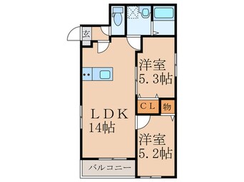 間取図 リテラ新飯塚