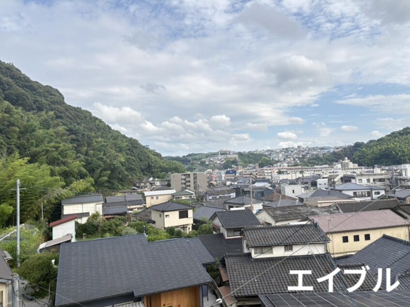 室内からの展望 福永マンション
