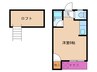 ソフリナ香椎 1Rの間取り
